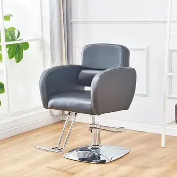 Татуировка Эргономичные парикмахерские стулья Вращающаяся парикмахерская Профессиональные роскошные парикмахерские стулья для ногтей Офисная мебель для салона Sillas MR50BC