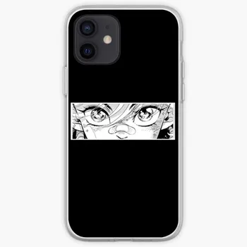Чехол для телефона Anime Girl Eyes для IPhone 14 13 12 11 XS X 8 7 6 Plus Mini Pro Max SE 2022 Мягкий прозрачный чехол для телефона